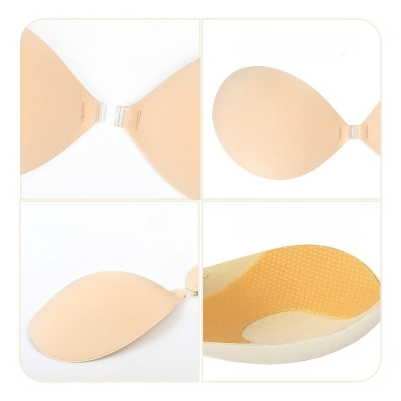 บราดันทรงแบบติดกาว ซิลิโคนเสริ - Strapless Bra Adhesive บทวิจารณ์และราคา