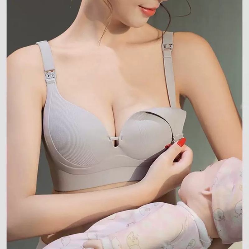 พยาบาลสตรีชุดชั้นในหลังคลอดให้ - Nursing Bra Clip บทวิจารณ์และราคา